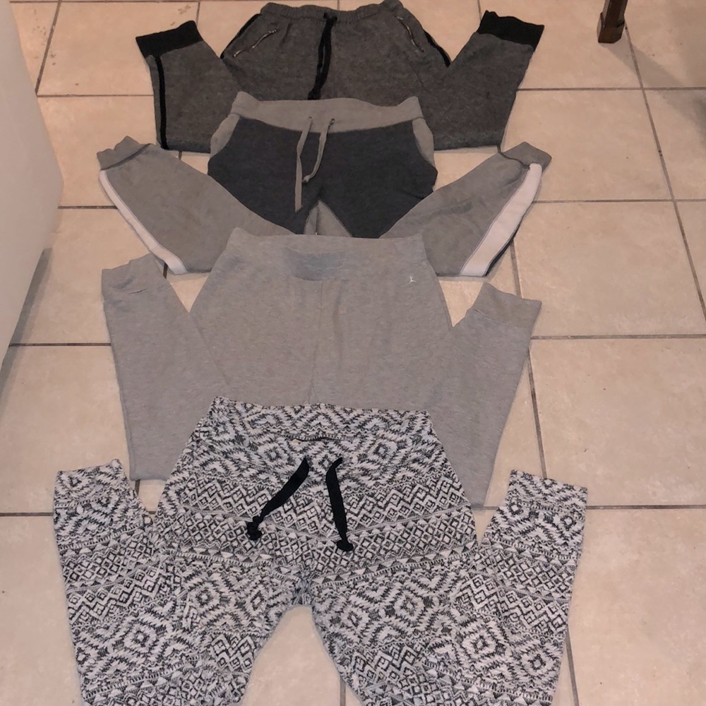 4 pairs of sweats for $20